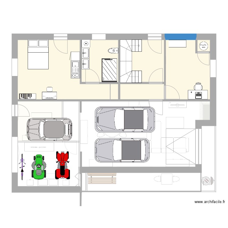 RAUNET. Plan de 0 pièce et 0 m2