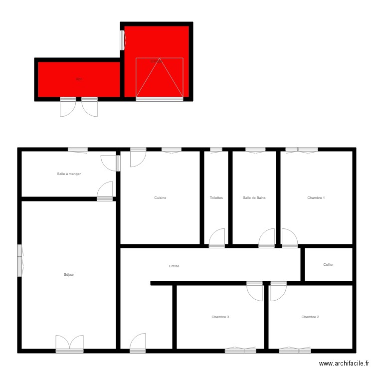 E190371. Plan de 0 pièce et 0 m2