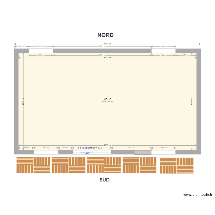 Ecurie RDC Pinceloup NU. Plan de 0 pièce et 0 m2