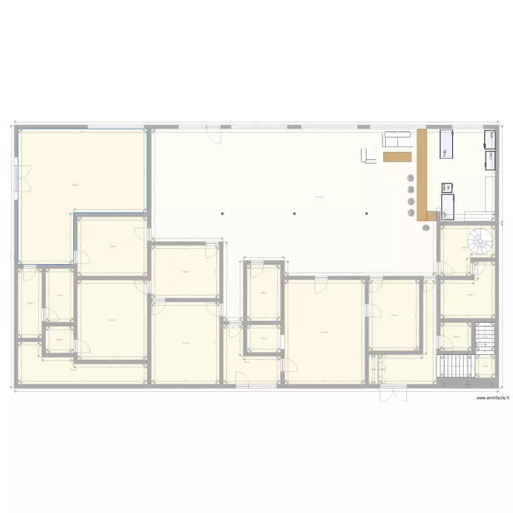 Burotic Plateau. Plan de 
