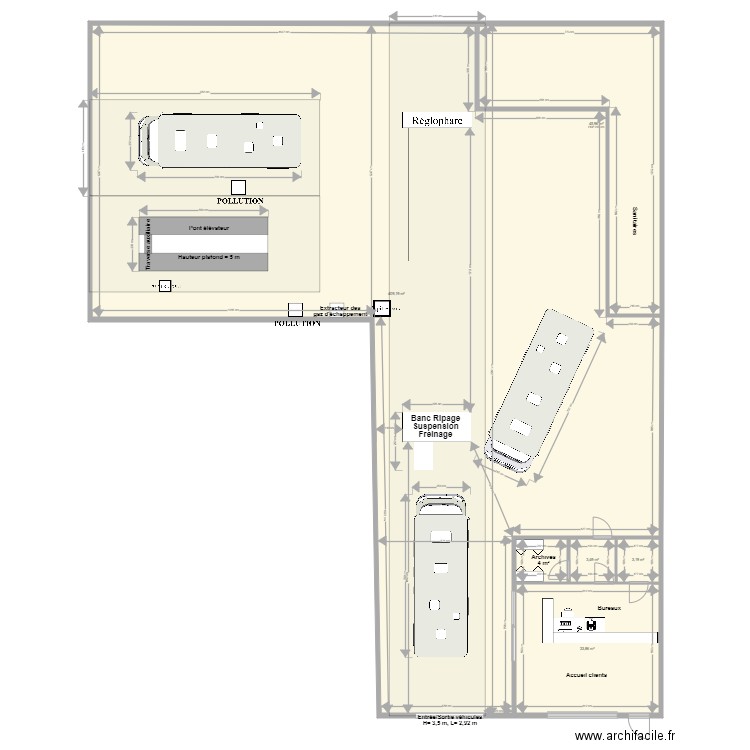 CCT VL CHALON EN CHAMPAGNE V2. Plan de 6 pièces et 500 m2