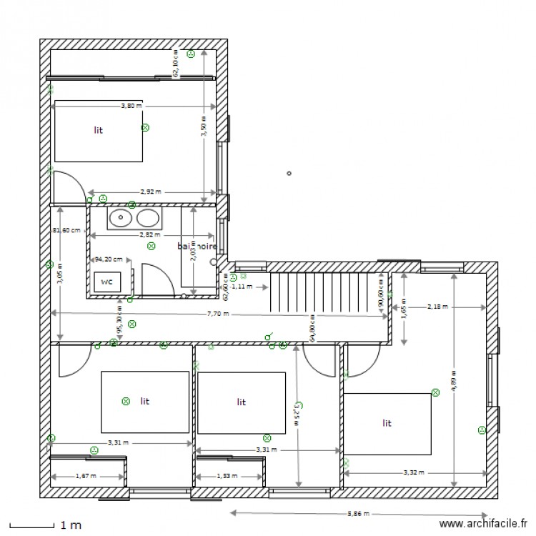 etage 2016 04. Plan de 0 pièce et 0 m2