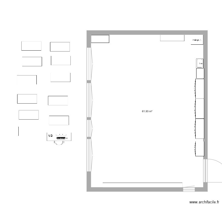 Ecole LN. Plan de 0 pièce et 0 m2