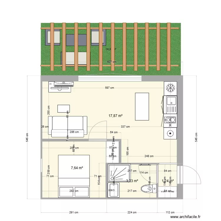 f2 bleu berre new. Plan de 