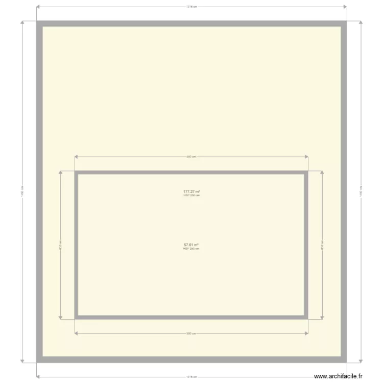 Piscine AIN EL TURK. Plan de 