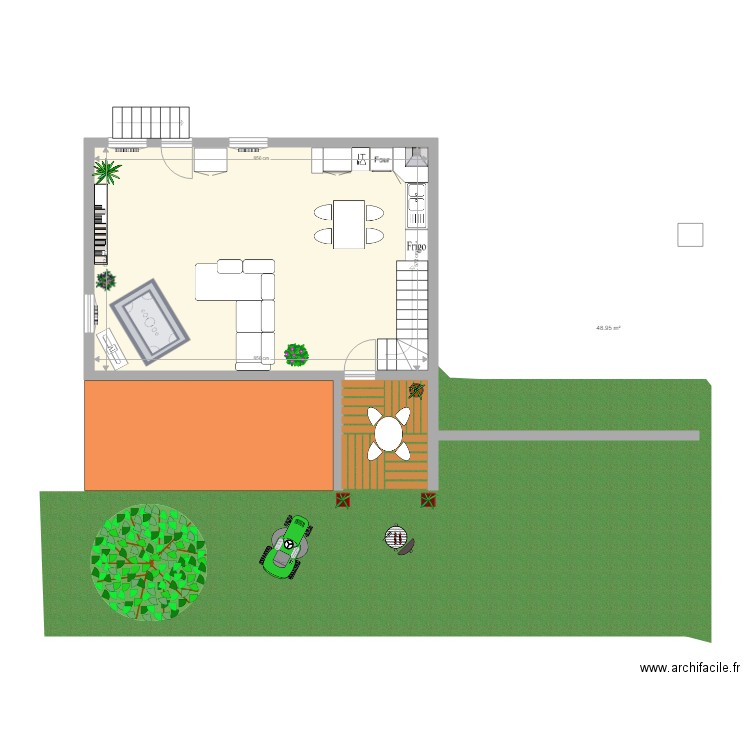 maison la chatre 2. Plan de 0 pièce et 0 m2