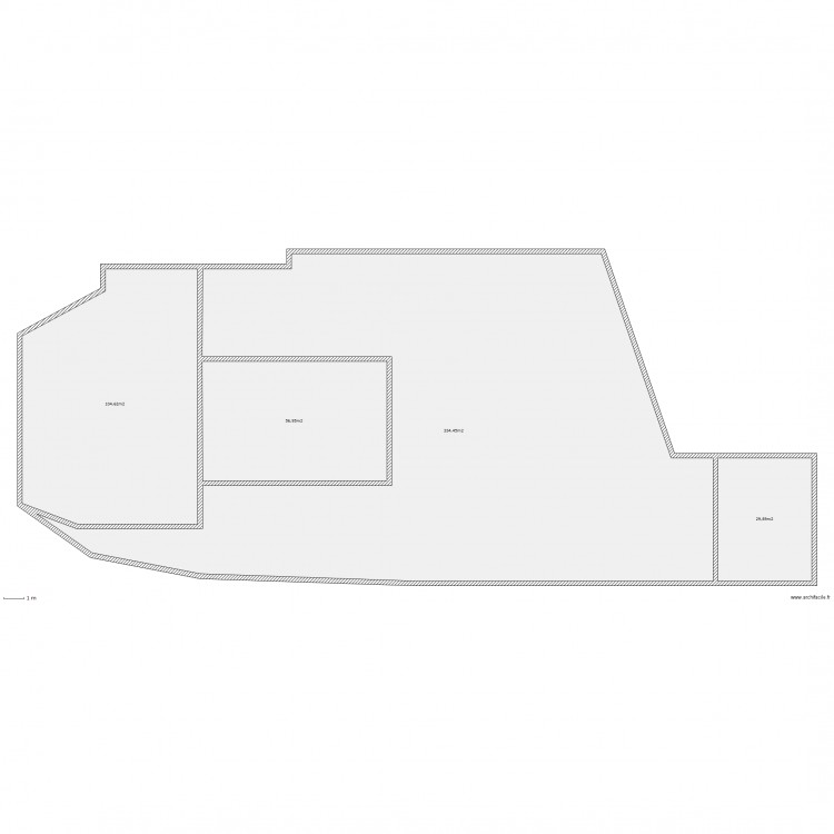maison de bourg. Plan de 0 pièce et 0 m2