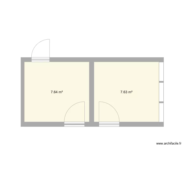 bureau syndical. Plan de 