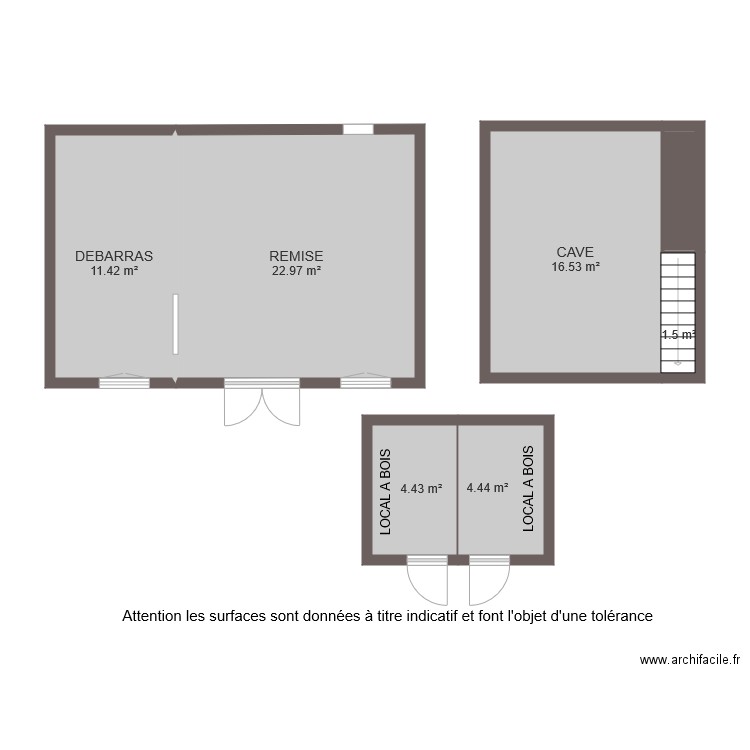 ANNEXE 6386 OUAFAE. Plan de 0 pièce et 0 m2