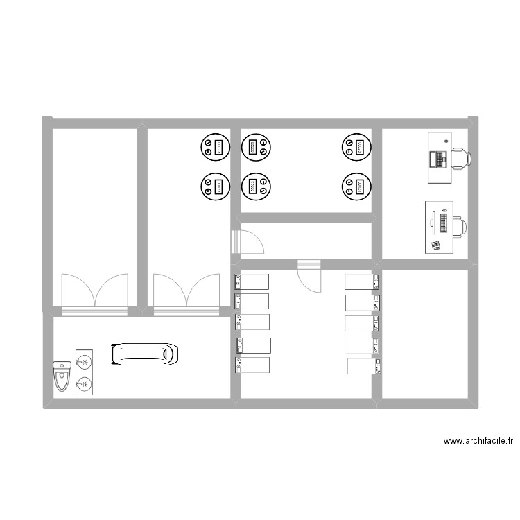 plan couvoir. Plan de 0 pièce et 0 m2