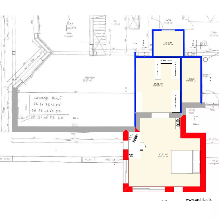 FR CHARDRON EXT2. Plan de 