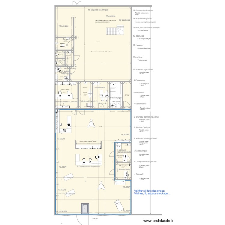 Qualias Arlon 04 septembre ELECTRICITE RJ 45. Plan de 0 pièce et 0 m2