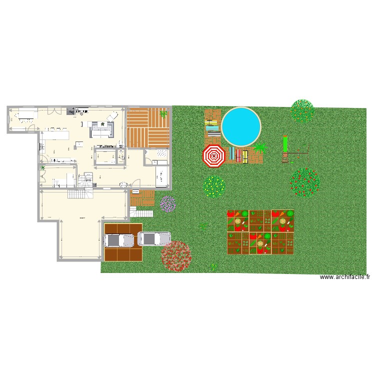 Maison Thyez 6A. Plan de 0 pièce et 0 m2