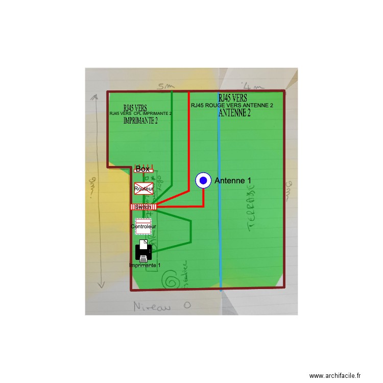 L'orangerie RDC. Plan de 0 pièce et 0 m2