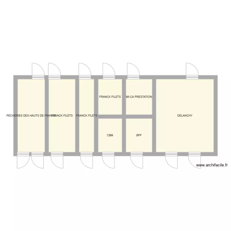 ATELIER ROUGE. Plan de ATELIER ROUGE. Plan de