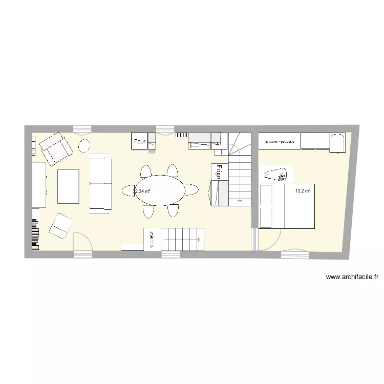 étage 1 2. Plan de étage 1 2. Plan de