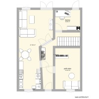 39 vidau rdc sans cloison version bureau