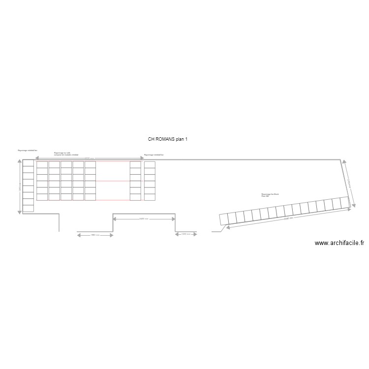 Ch Romans plan 1. Plan de 0 pièce et 0 m2