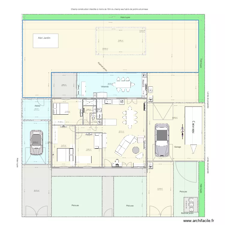 Saint andr&eacute; 07 janvier. Plan de 
