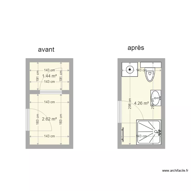 Entage  Baumert . Plan de 