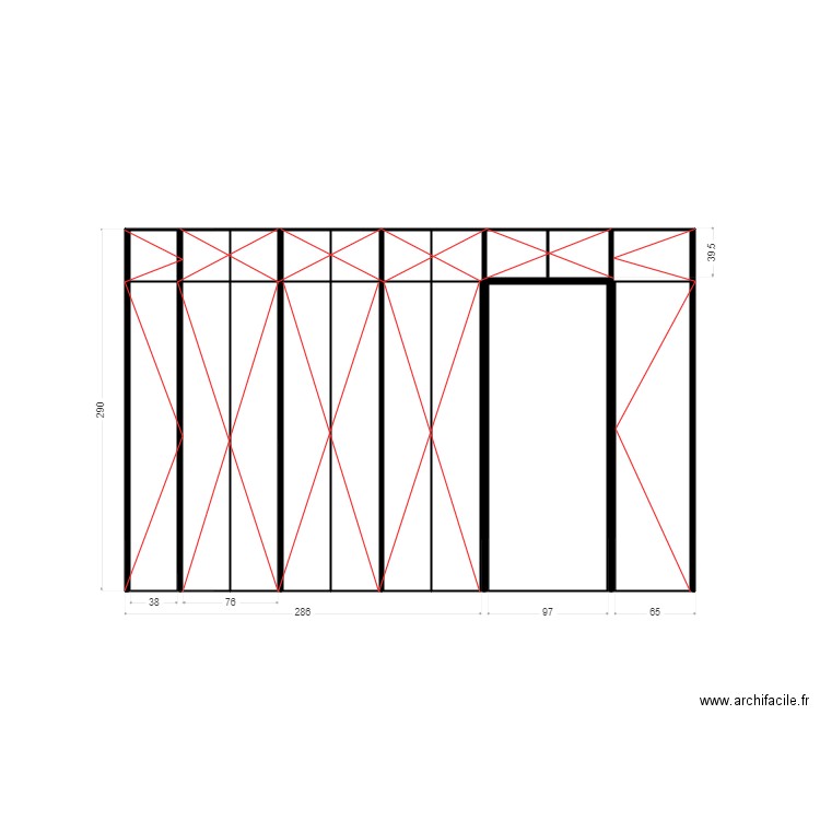 lauriston placard parents ext V1. Plan de 0 pièce et 0 m2