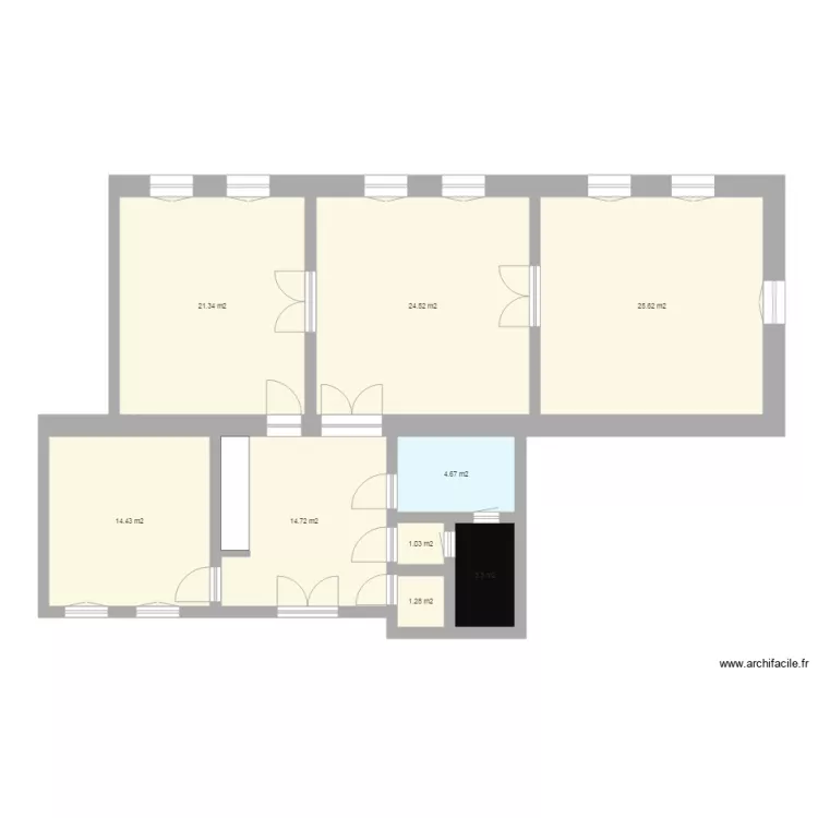 NEF 15 PLAN DE BASE RENOVER A 30M 2 appart. Plan de NEF 15 PLAN DE BASE RENOVER A 30M 2 appart. Plan de