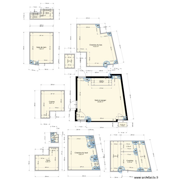 Appartement SM. Plan de 0 pièce et 0 m2