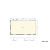 maison actuelle vide vierge