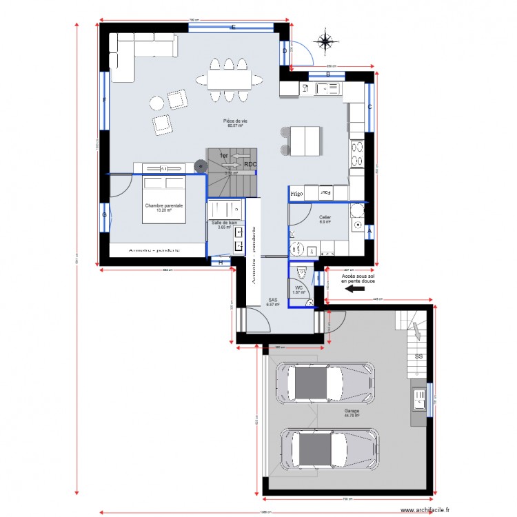 Cercier version 12. Plan de 0 pièce et 0 m2