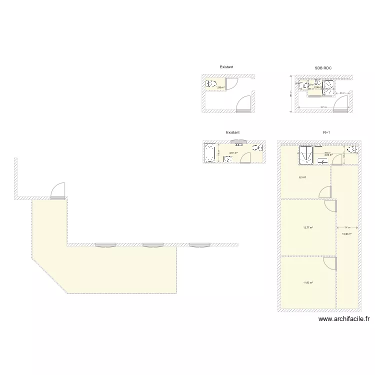 DAOULAS receveur 100  80. Plan de 