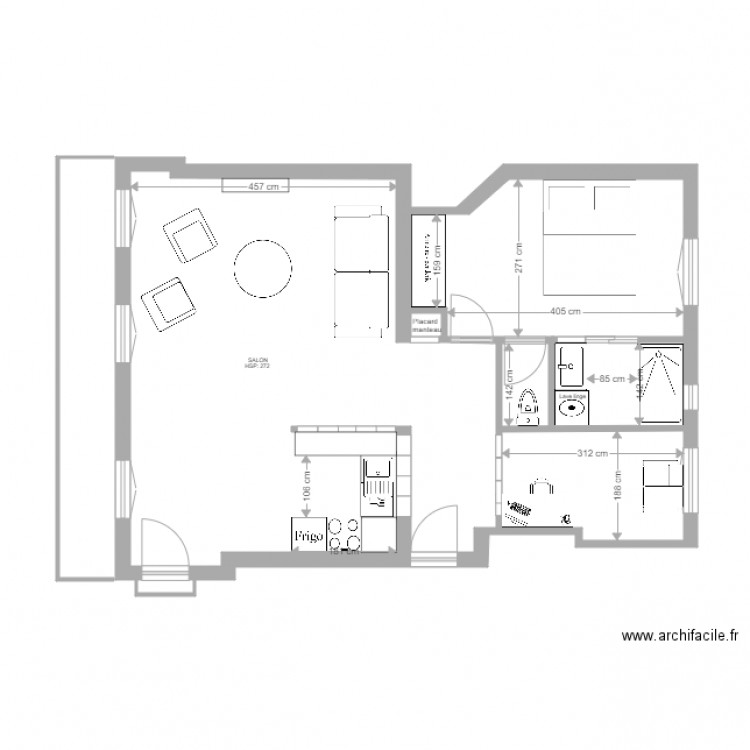 henri  projet 15 APPARTEMENT  24 AVRIL. Plan de 0 pièce et 0 m2