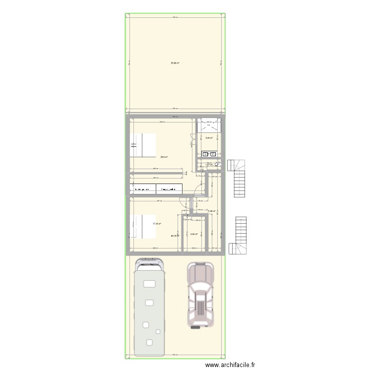 Montreuil calmette. Plan de 0 pièce et 0 m2