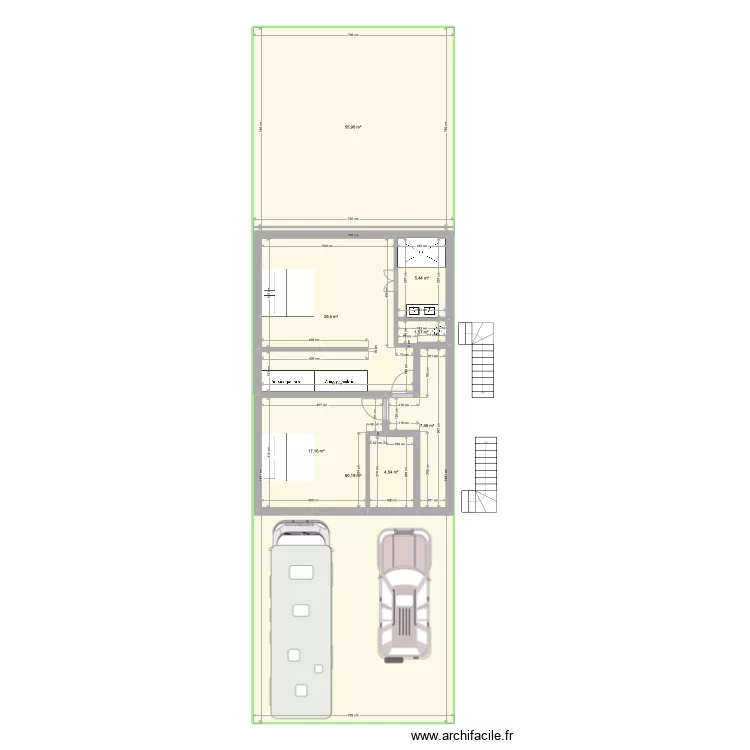 Montreuil calmette. Plan de 