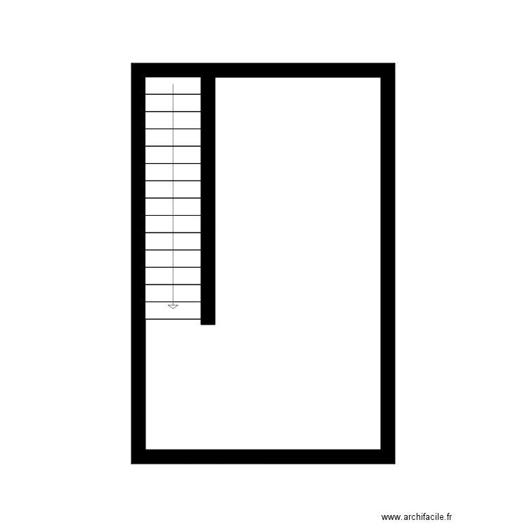 HAUSSON. Plan de 13 pièces et 206 m2