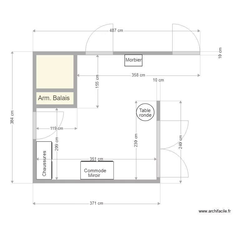 Entrée. Plan de Entrée. Plan de