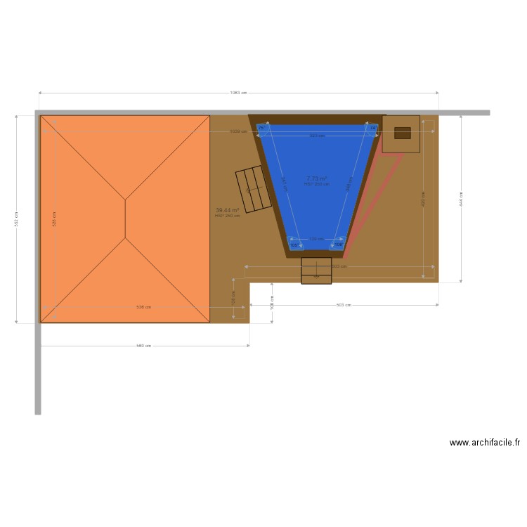 TAILAME. Plan de 0 pièce et 0 m2