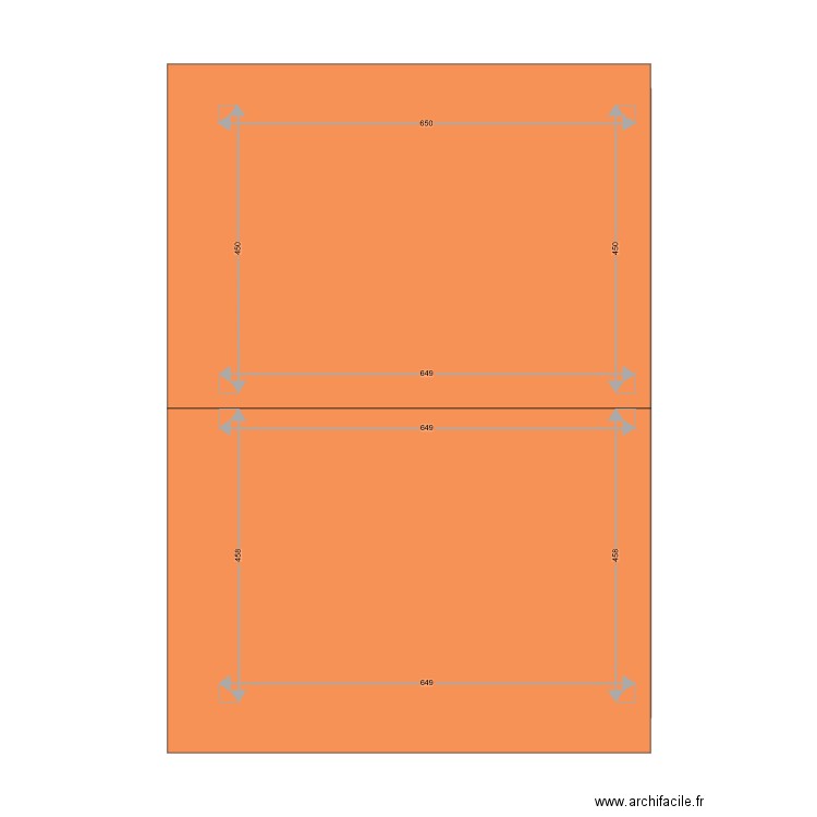 Charbonnier 5. Plan de 22 pièces et 232 m2