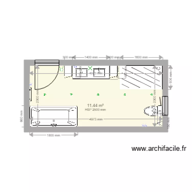 amenagement salle de bain Bongrand . Plan de amenagement salle de bain Bongrand . Plan de