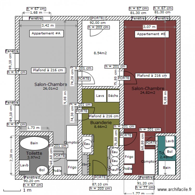 Plan Garon Sous-sol Full3. Plan de 0 pièce et 0 m2