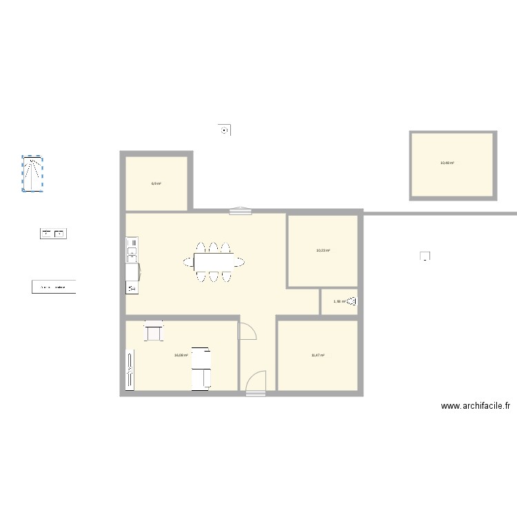 montchanin. Plan de 0 pièce et 0 m2