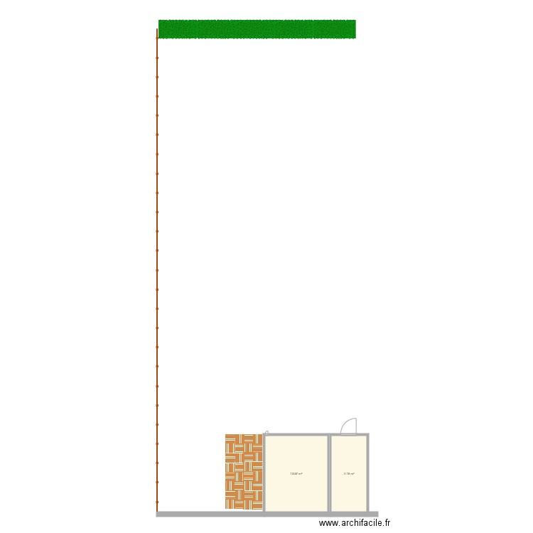 Jardin. Plan de 0 pièce et 0 m2