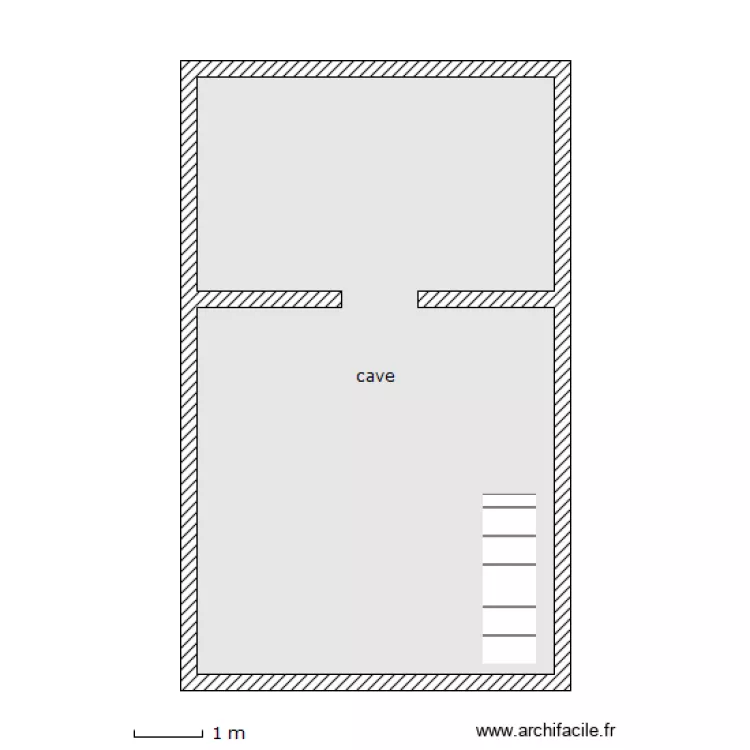 gorynia cave. Plan de 
