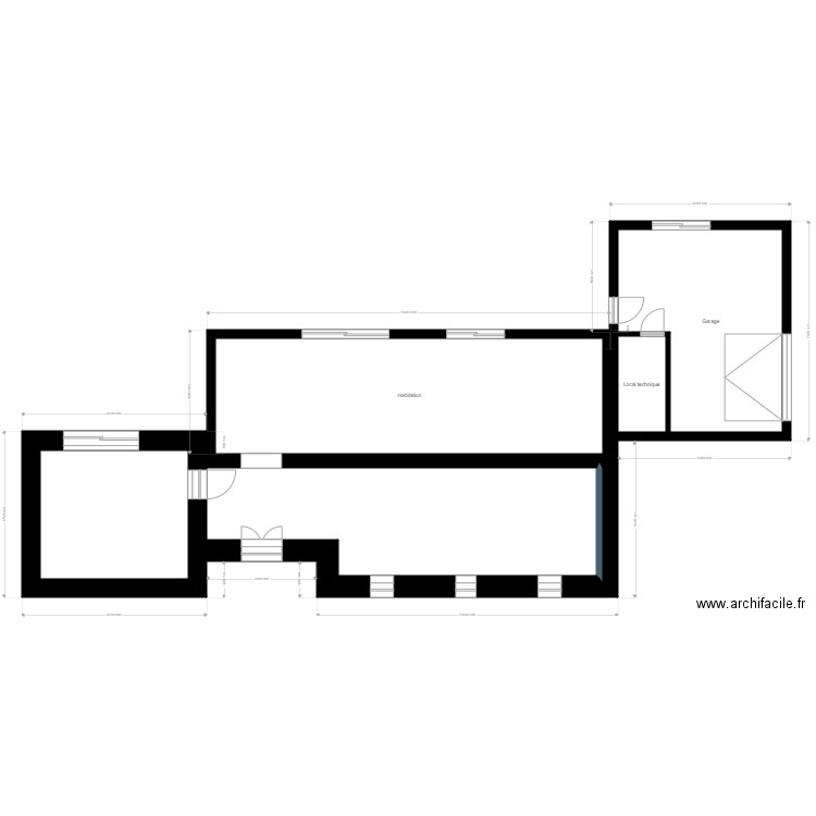 Plan Perso V2. Plan de 0 pièce et 0 m2