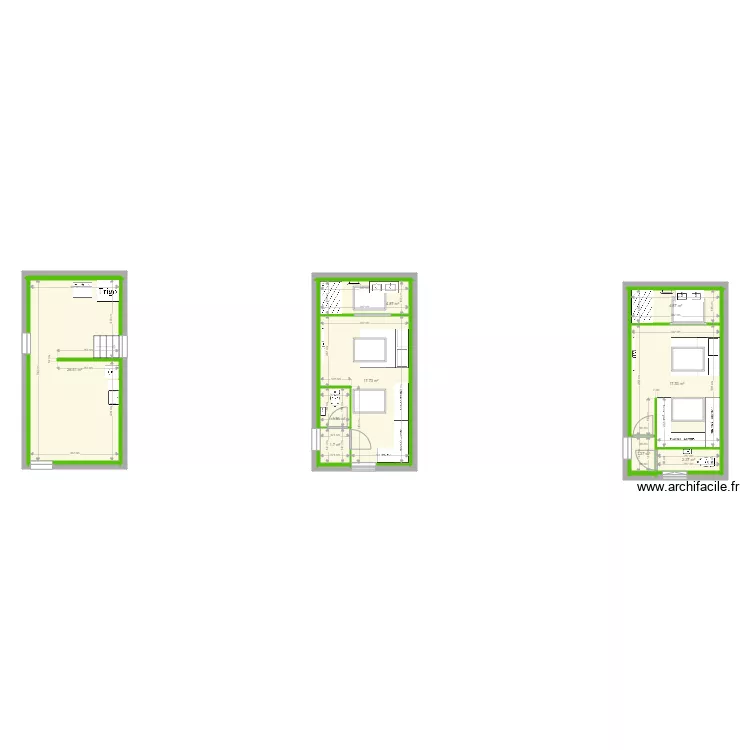 DUTERNE LE BREUIL. Plan de 