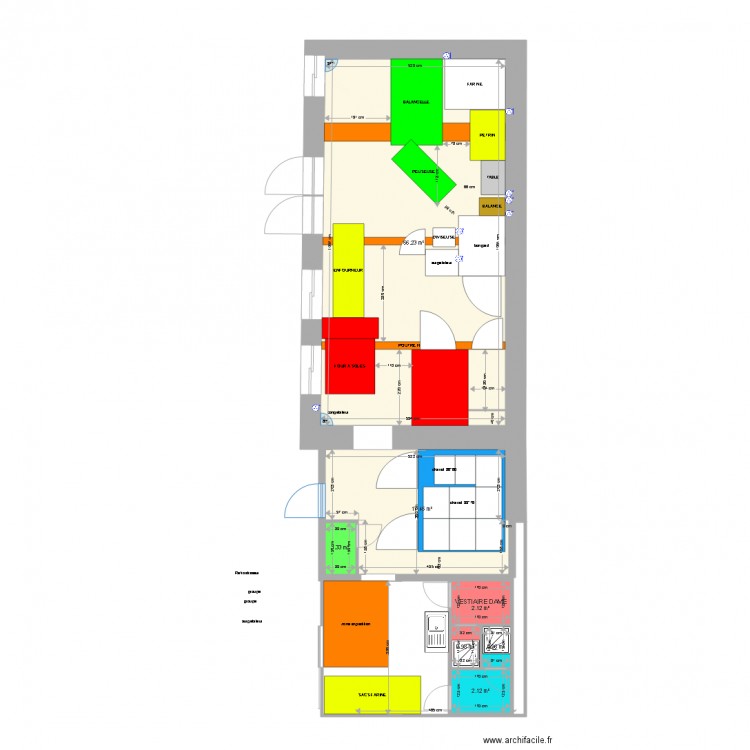 FOURNIL ST PALAIS 1215 2017. Plan de 0 pièce et 0 m2