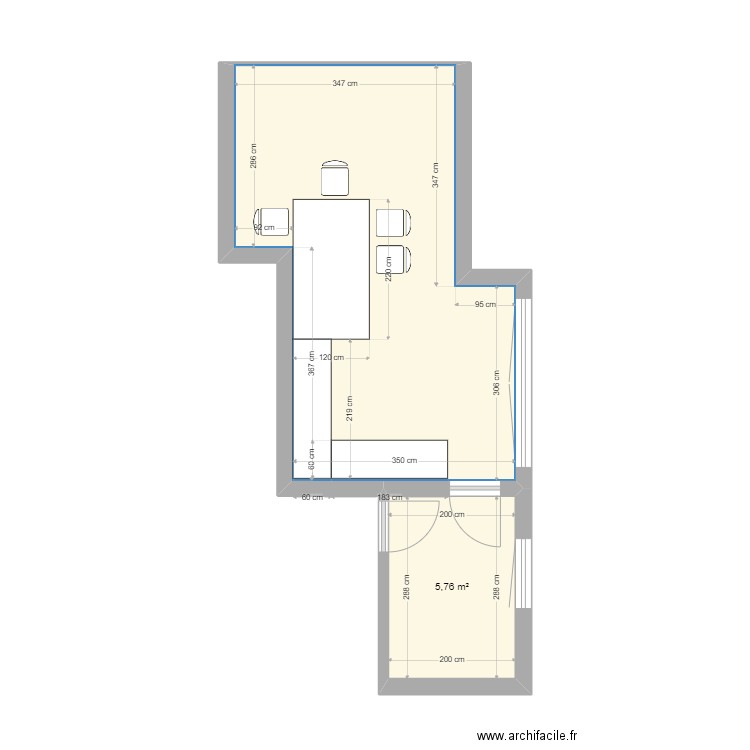cuisine 02. Plan de 0 pièce et 0 m2
