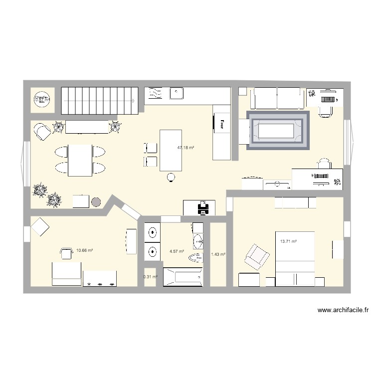 APPART. Plan de 0 pièce et 0 m2 APPART. Plan de 0 pièce et 0 m2