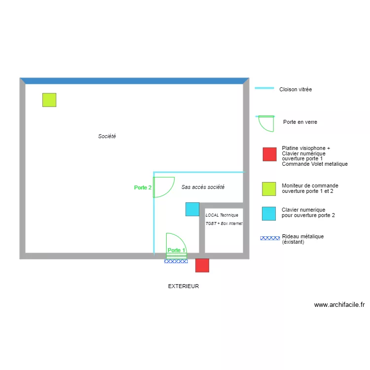 visiophone HH. Plan de 
