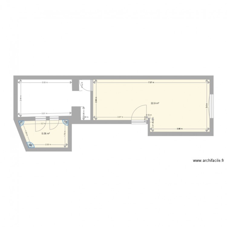 Vauban RDC. Plan de 0 pièce et 0 m2