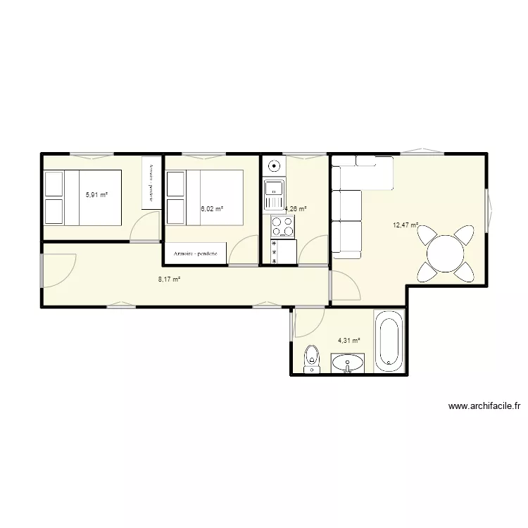 duque de sesto 12 - meubl&eacute;. Plan de 